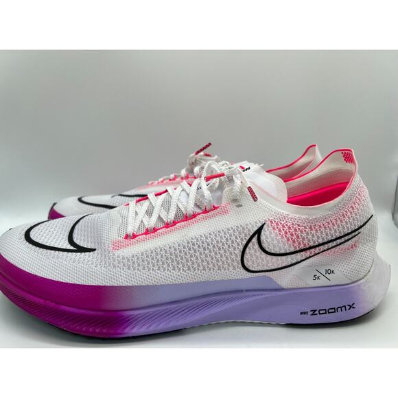 Nike ZoomX StreakFly White Vivid Grape DJ6566-104 Running Shoes Men\'s Size 15 main image 9
